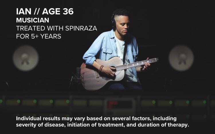 a later-onset SMA who is being treated with SPINRAZA