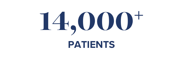 More than 14,000 patients