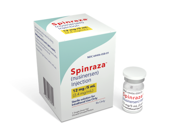 Image of SPINRAZA packaging